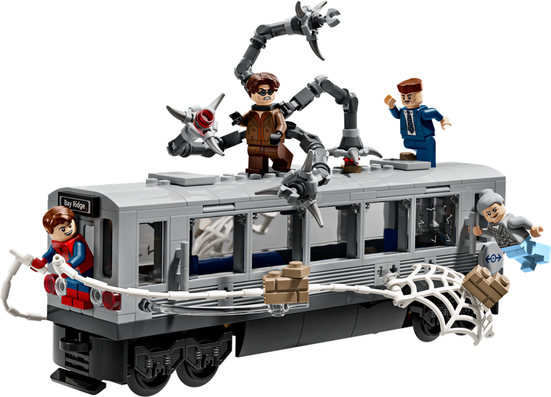 Spider-Man vs. Doc Ock Subway Train Scene