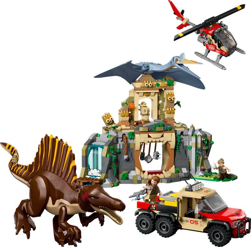 Spinosaurus & Quetzalcoatlus Air Mission